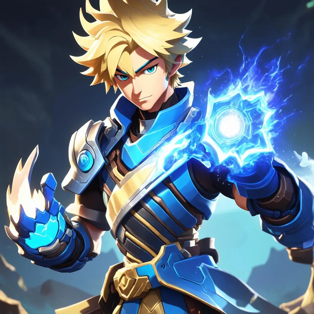 Ezreal Wild Rift Ngầu Hùng