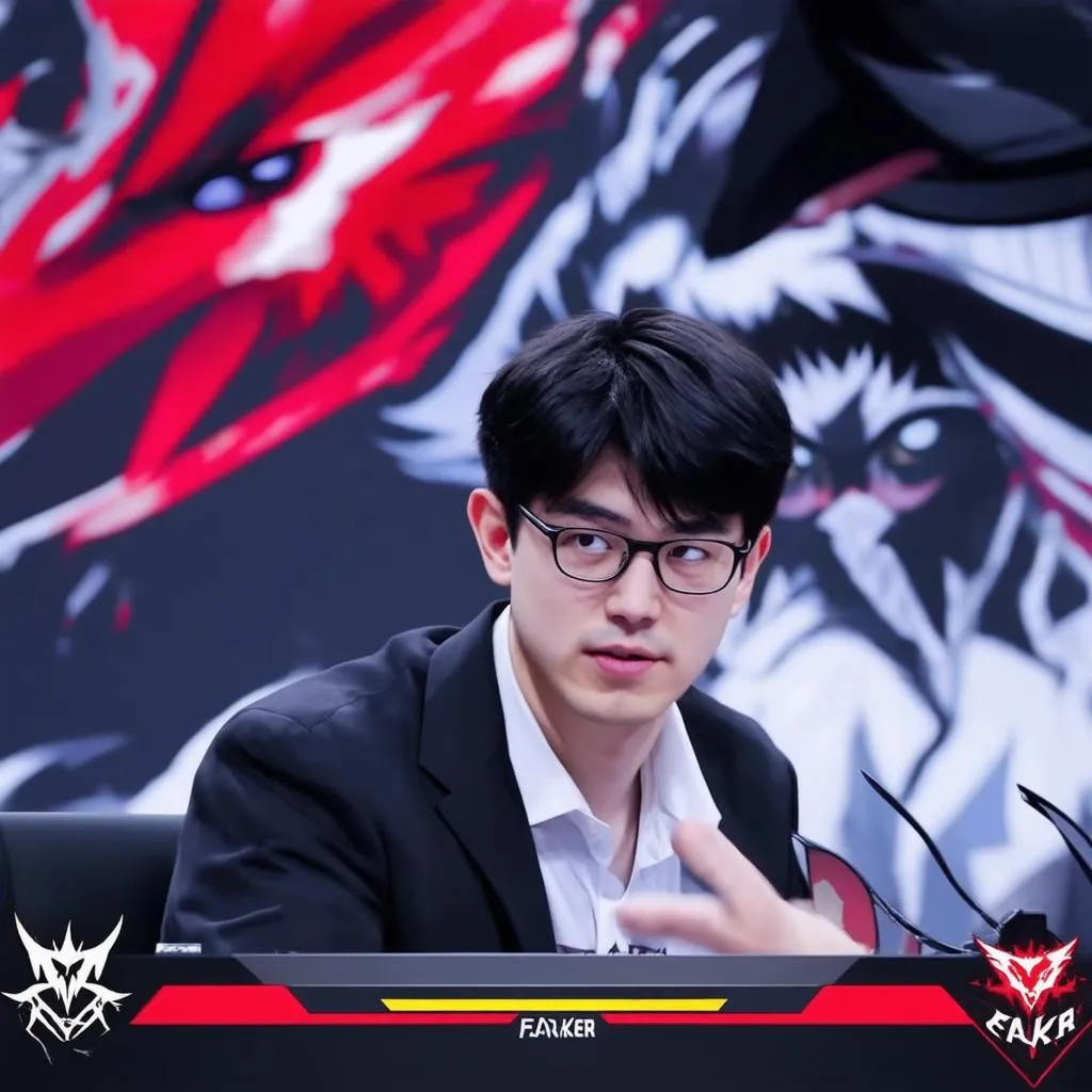 Faker sử dụng Aatrox trong một trận đấu chuyên nghiệp