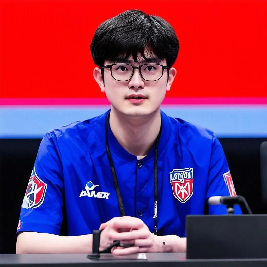 Faker Playing League Of Legends