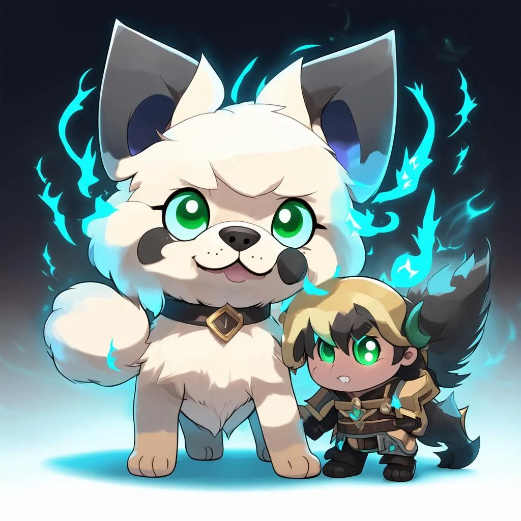 Fan art về League of Legends Dog