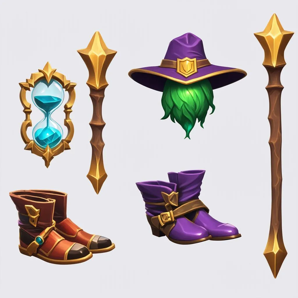 Fiddle jungle items