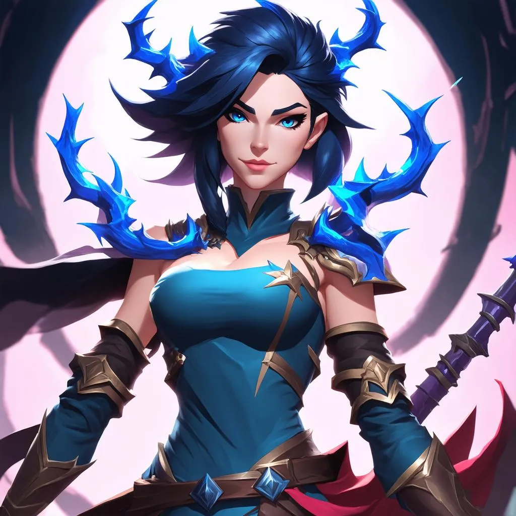 Fiora Kháng Chịu Cầm Xanh