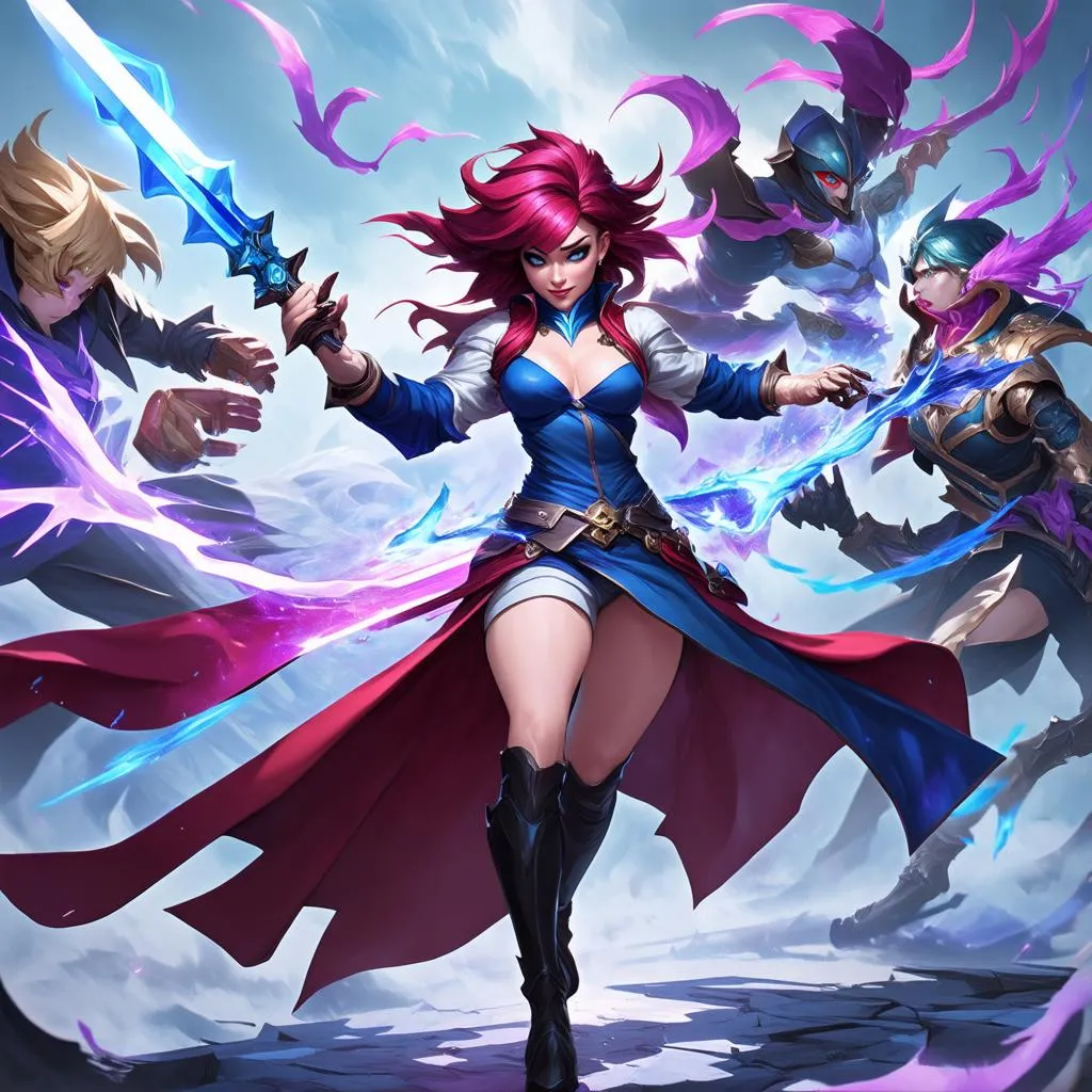 Fiora URF: Khi “Nữ Kiếm Sư” Biến Thành “Bão Kiếm”