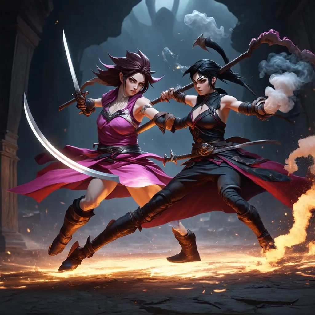 Fiora vs Akali: Khi Kiếm Vũ Khắc Chế Ma Nữ