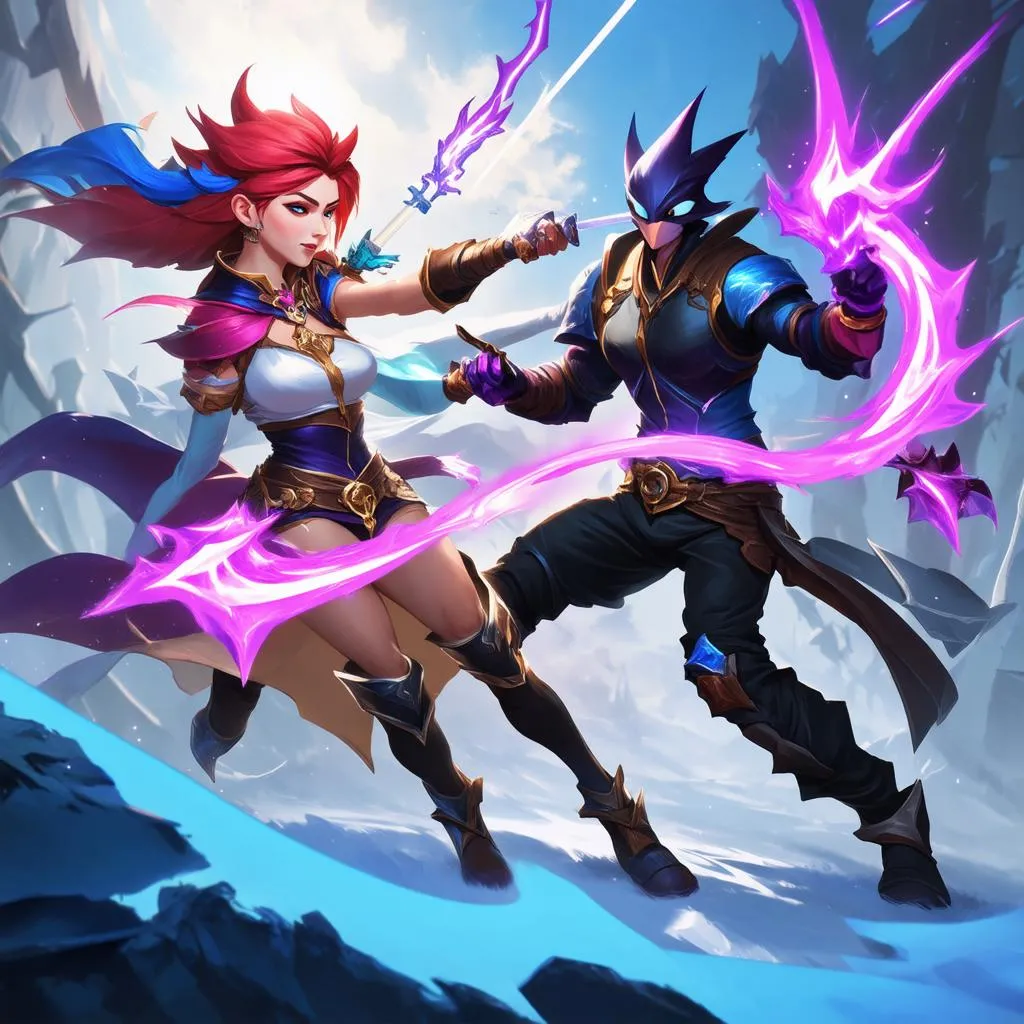 Fiora vs Jax: Khi Nữ Kiếm Sư Đối Trận với Bậc Thầy Vũ Khí