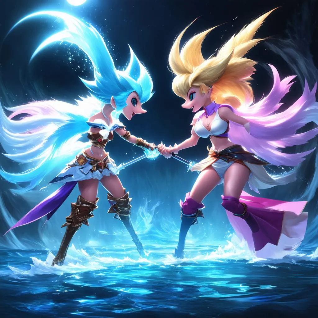 Fizz vs Diana đối đầu