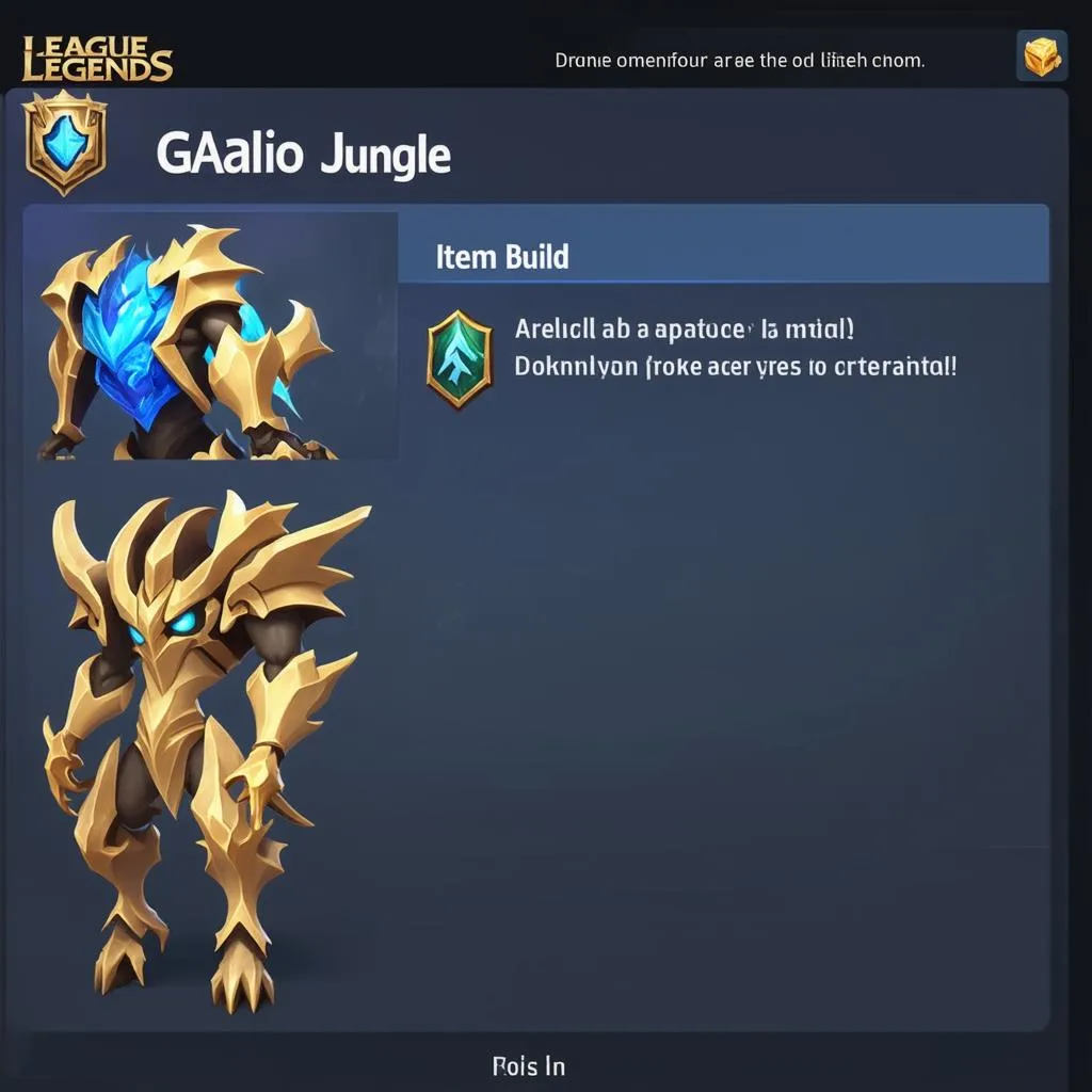 Galio Build