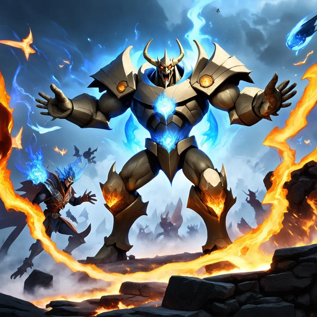 Galio đứng vững bảo vệ đồng đội