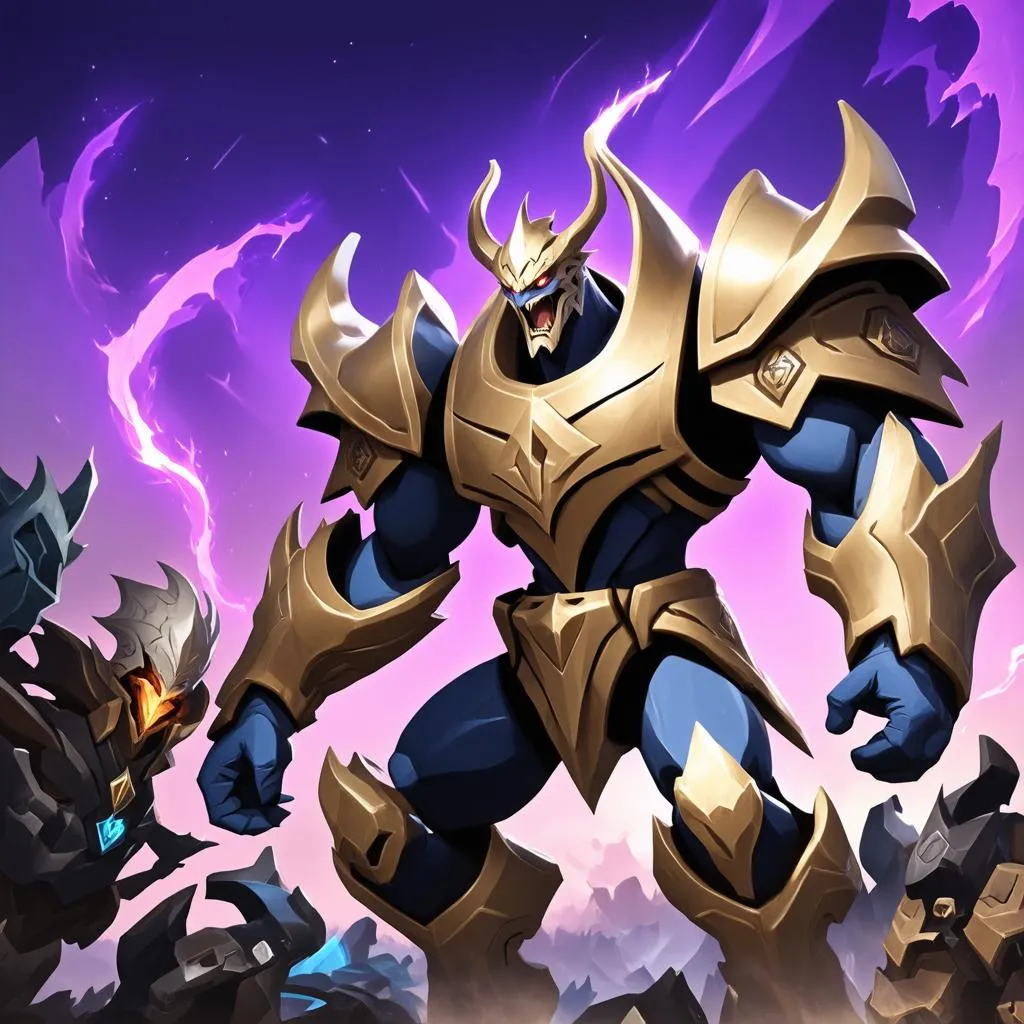 galio hỗ trợ cho đồng đội