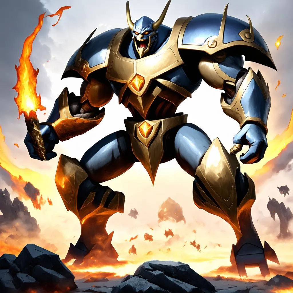 Galio sử dụng kỹ năng