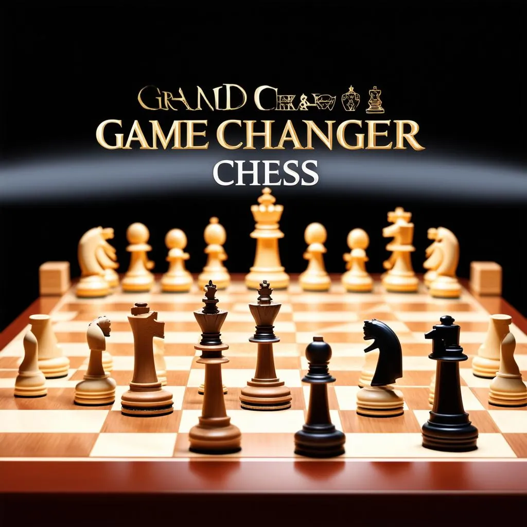 Bìa sách game changer chess book