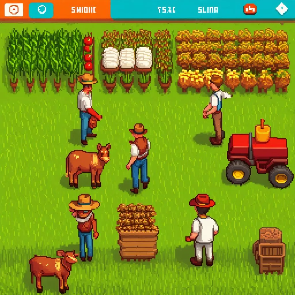 Game hay day online thể loại nông trại