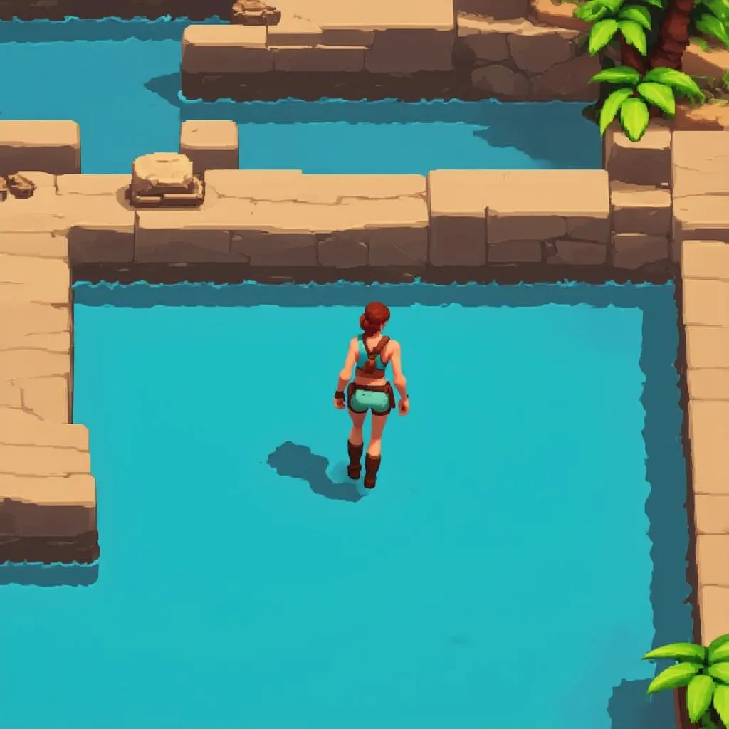 Game Lara Croft GO