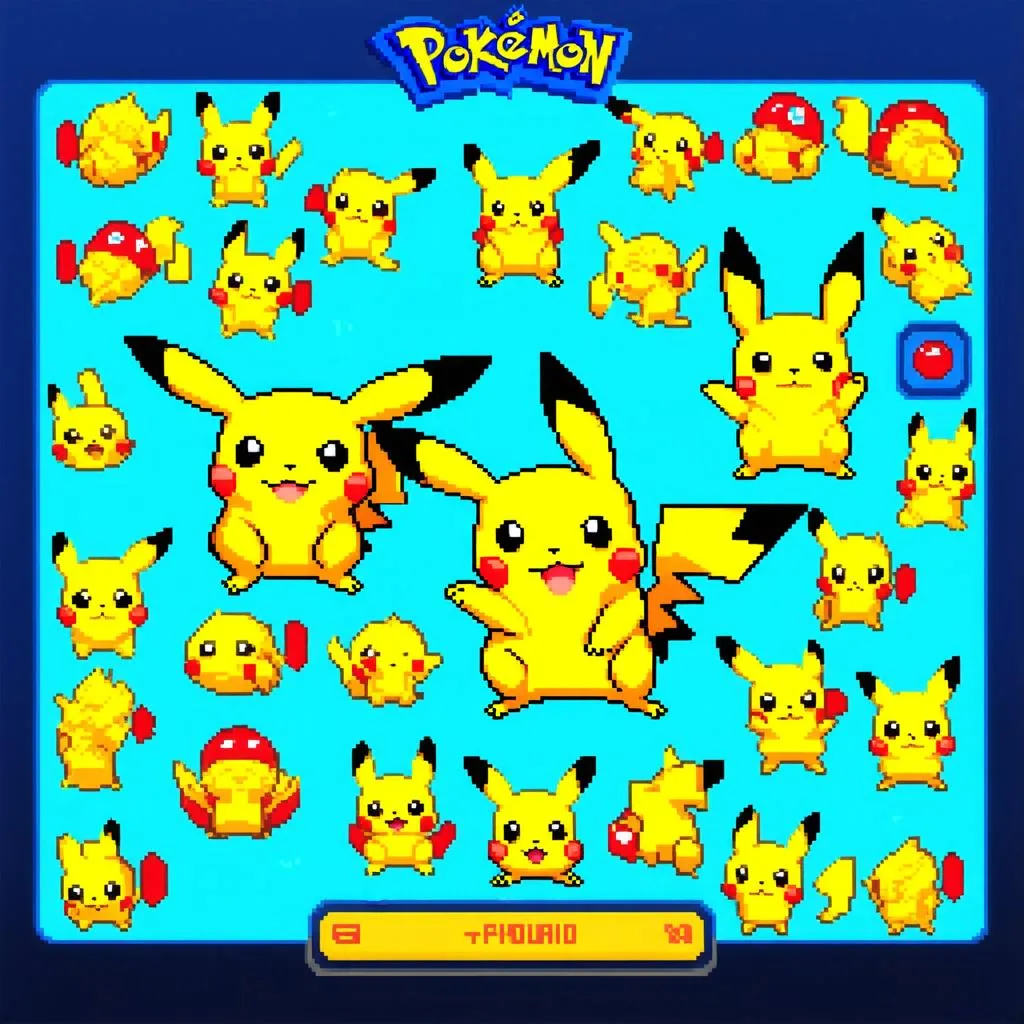 Game Pikachu phiên bản cũ