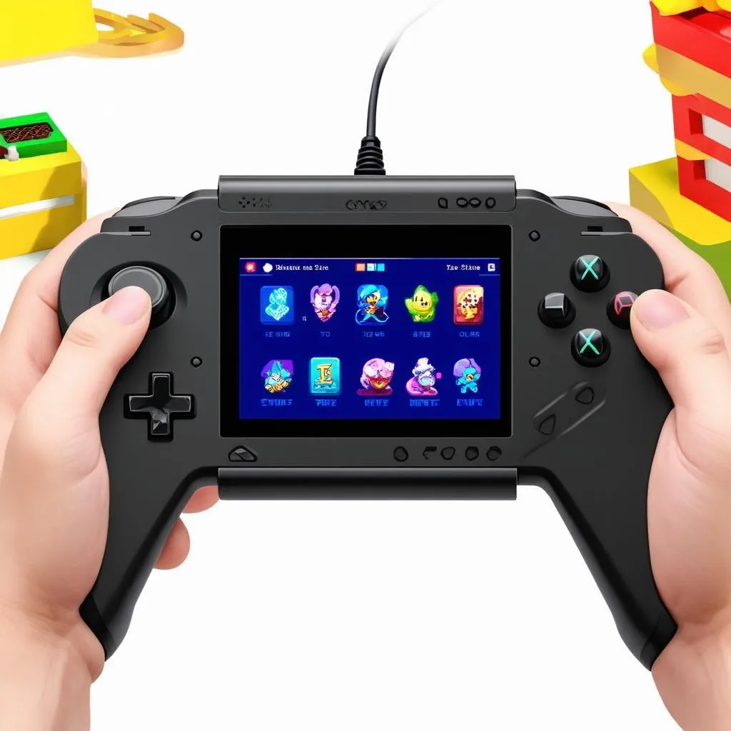 Gamepad và máy chơi game cầm tay