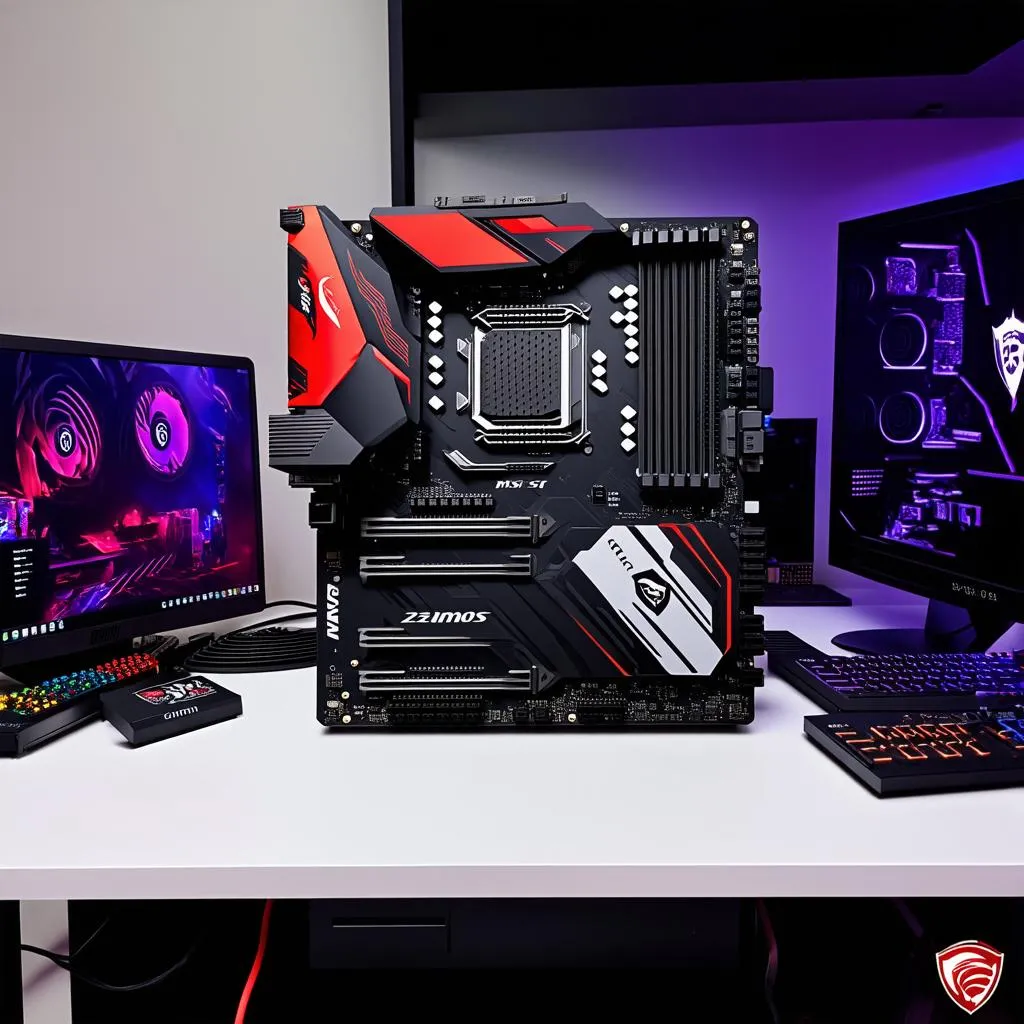 Bộ máy tính chơi game với main Z270 Gaming M3