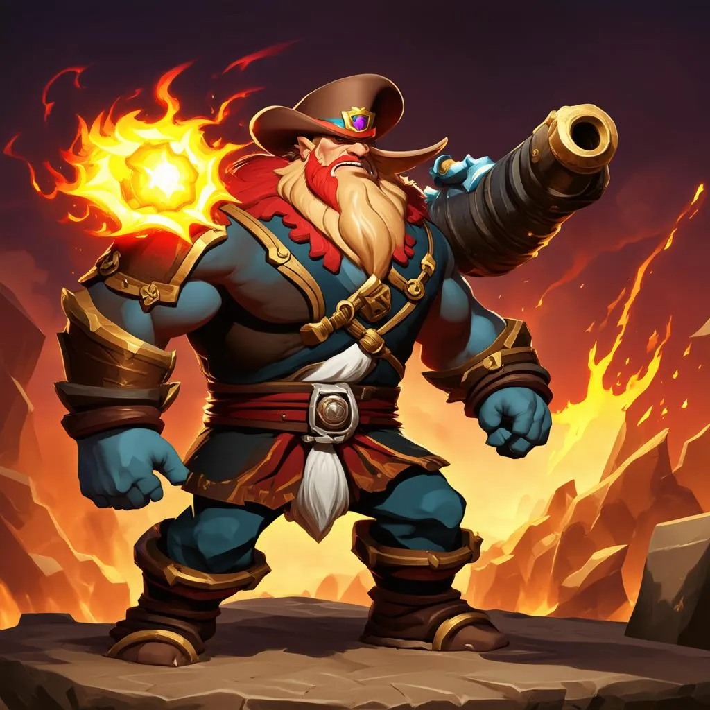 Gangplank Giai Đoạn Cuối Trận