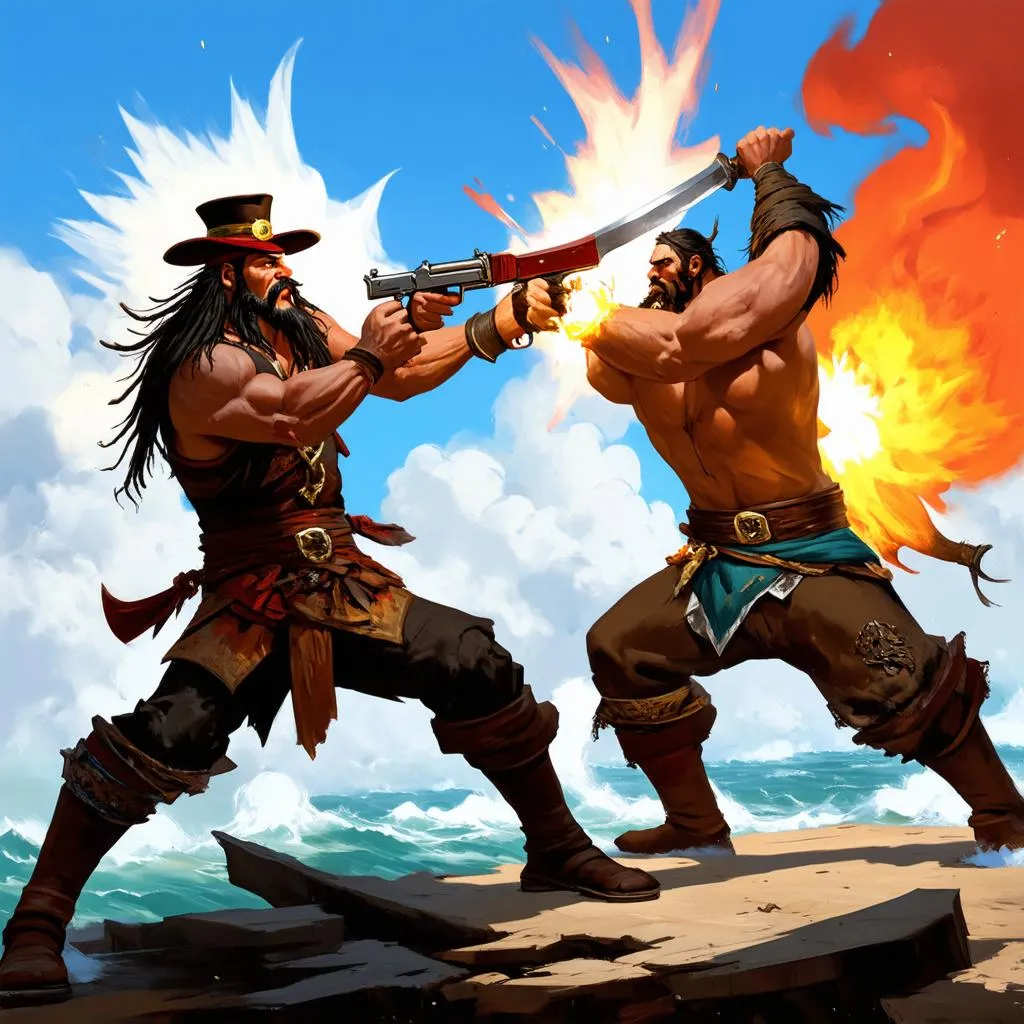 Gangplank vs Tryndamere đối đầu