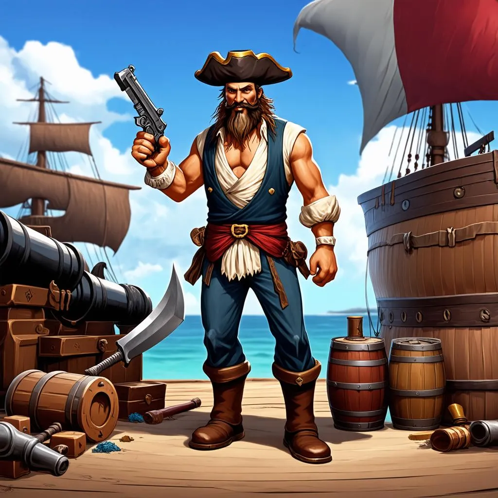 Cách lên đồ cho tướng Gangplank: Hóa thân thành Vua Hải Tặc bá đạo