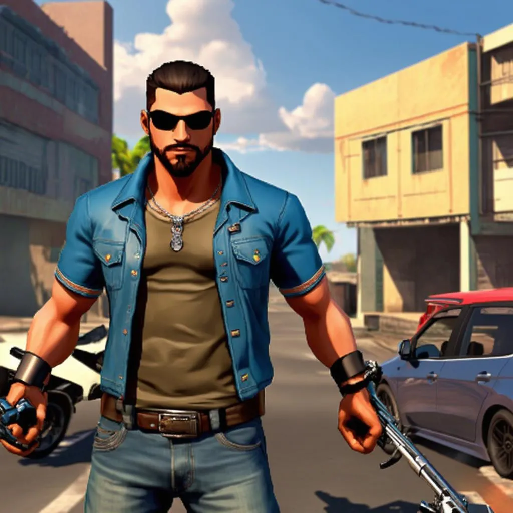 Đồ họa game Gangstar 4