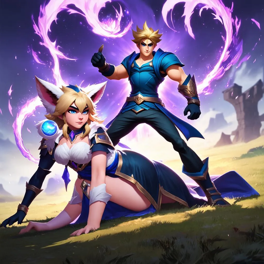 Garen và Ahri, ai sẽ chiến thắng?