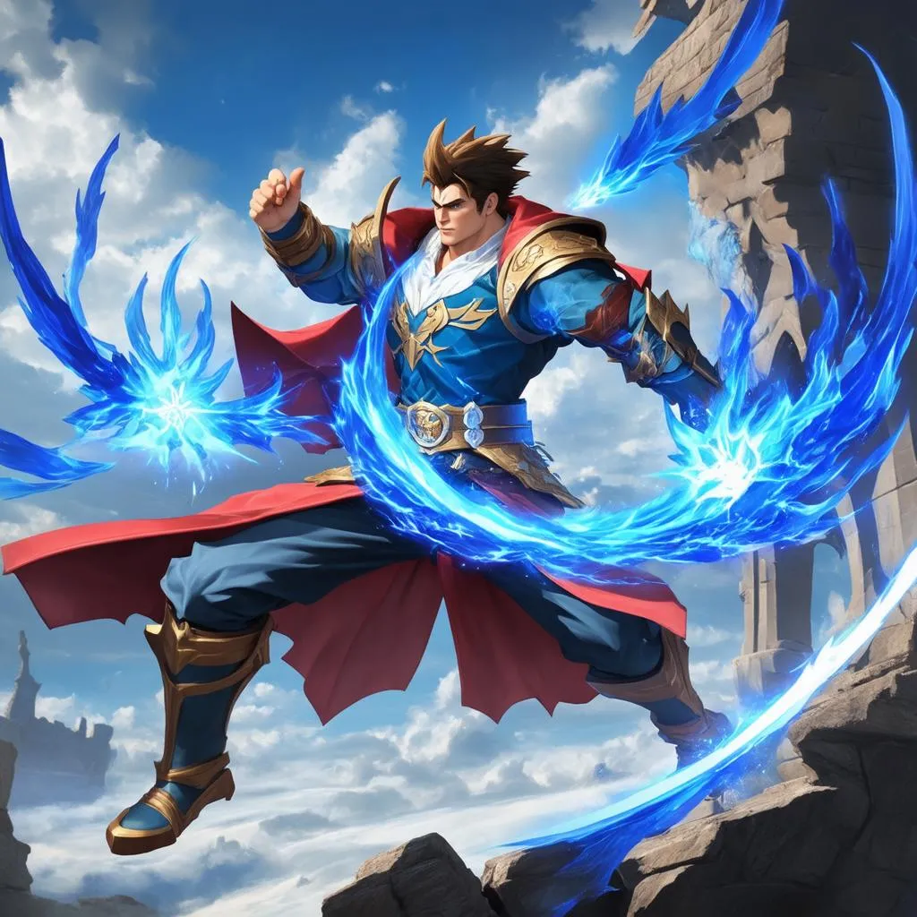 Garen tung chiêu cuối Demacia Justice