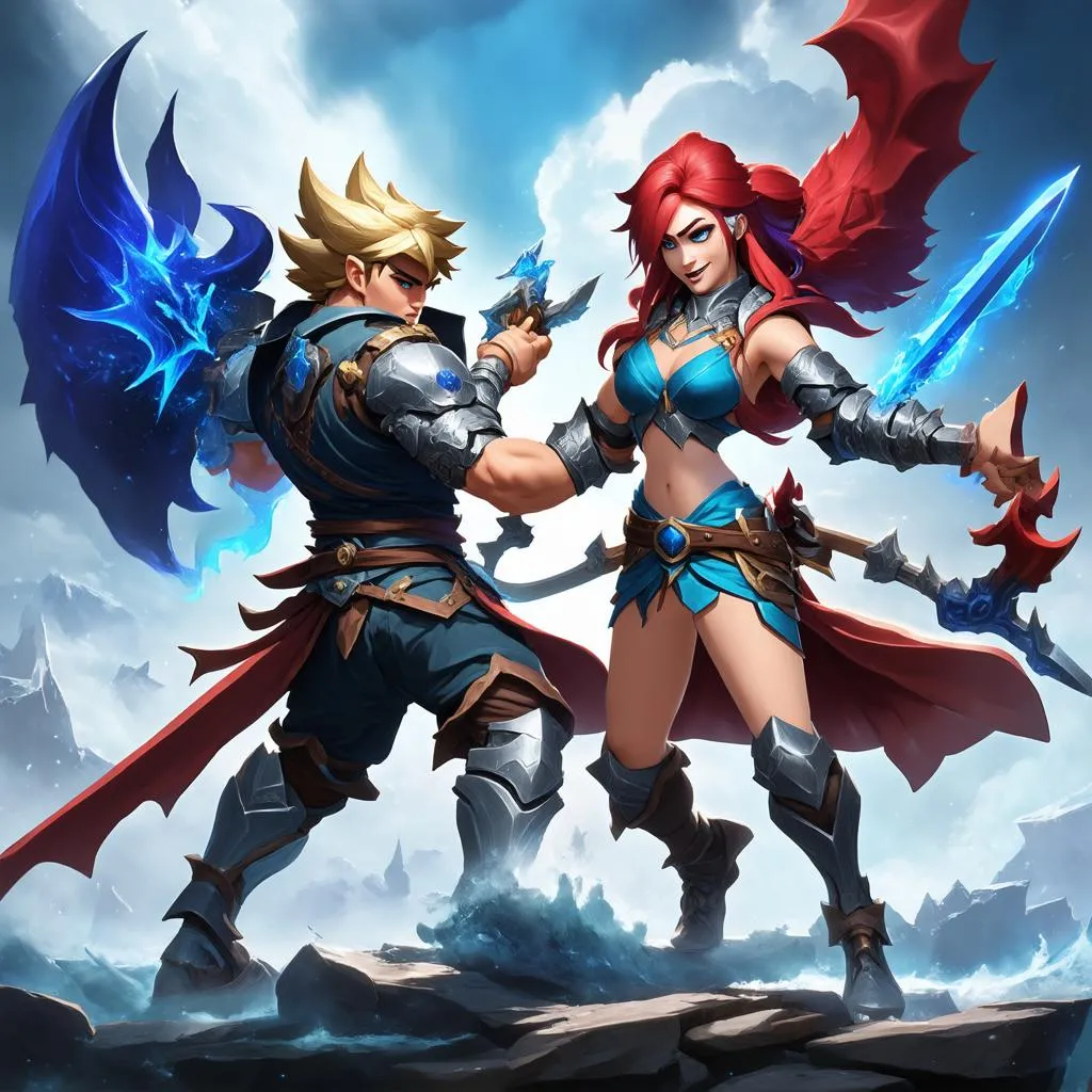 Garen Katarina: Khi Bão Kiếm Gặp Ái Nữ