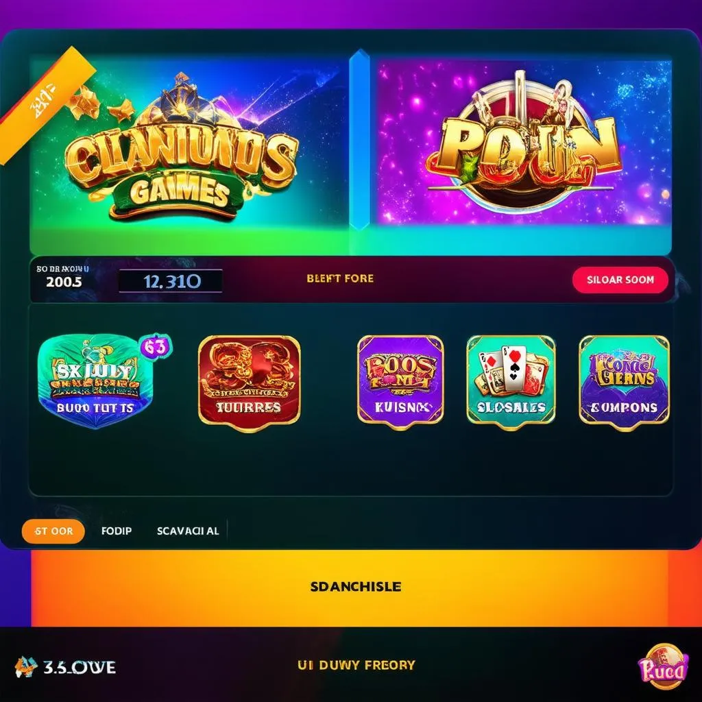 Giao diện club game