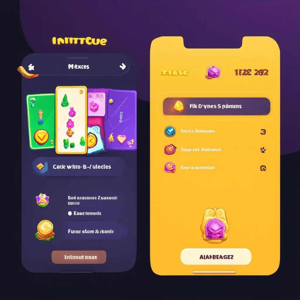 Mobile Game Interface