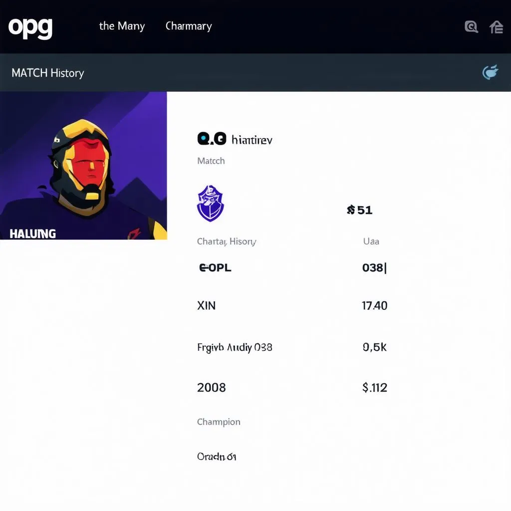 op.gg website interface