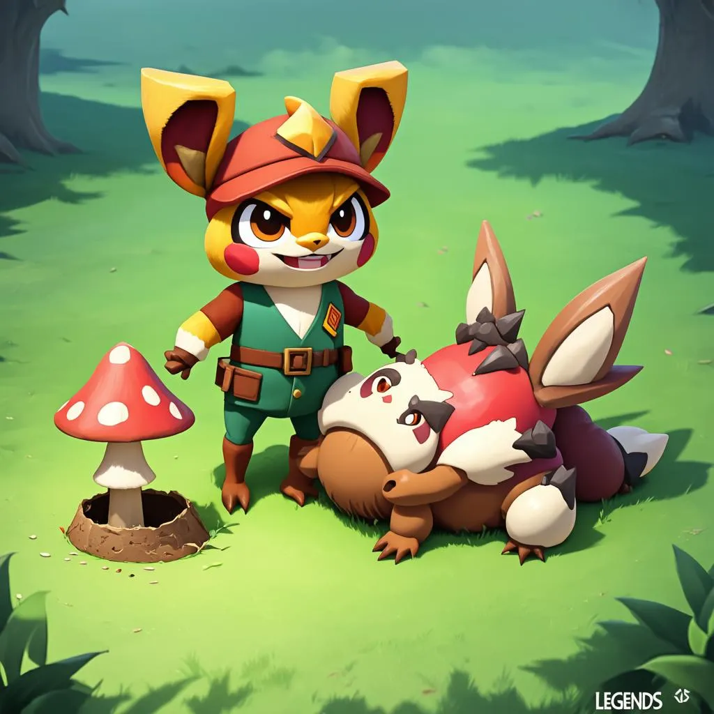 Teemo - khắc tinh của Gnar