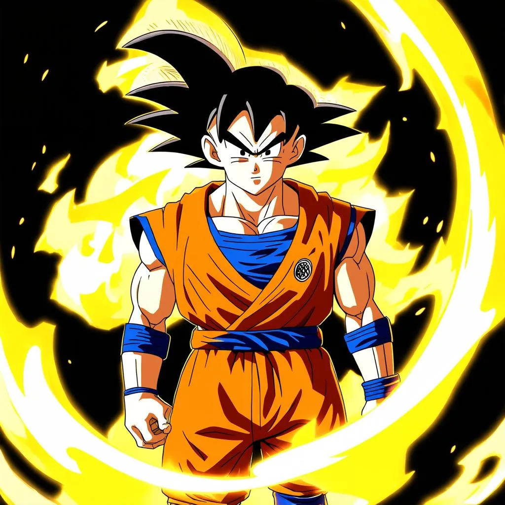 Goku Biến Hình Super Saiyan