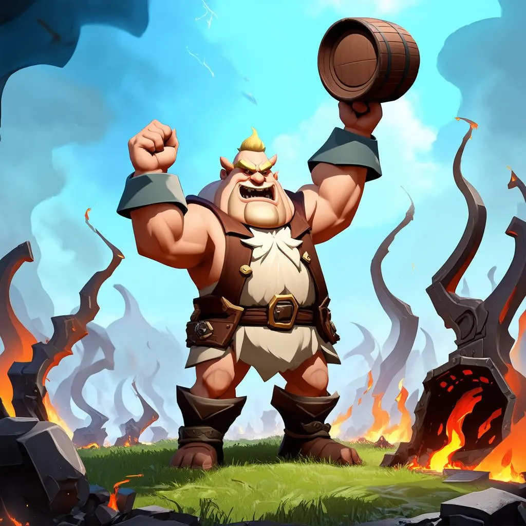 Gragas Aram chiến thắng