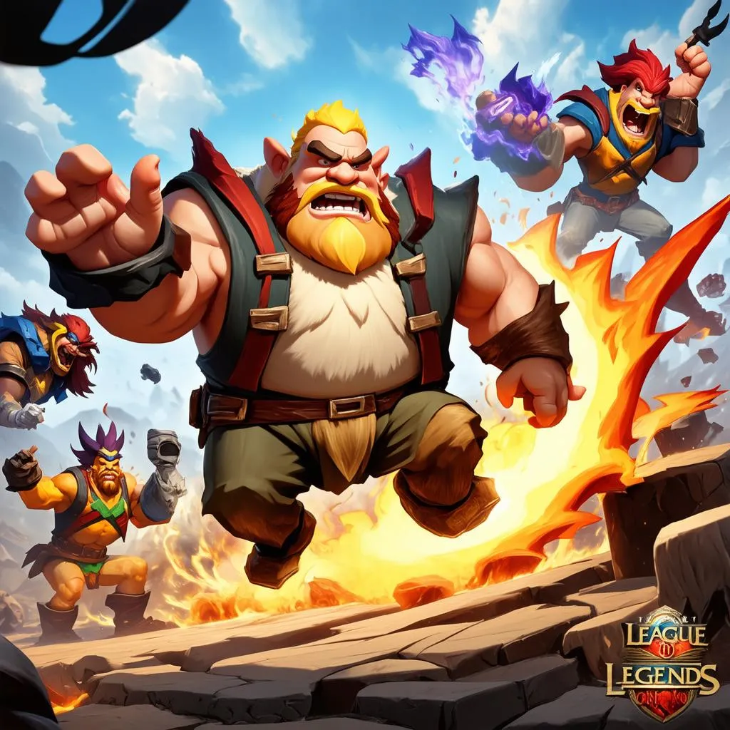 Gragas Trong Giao Tranh