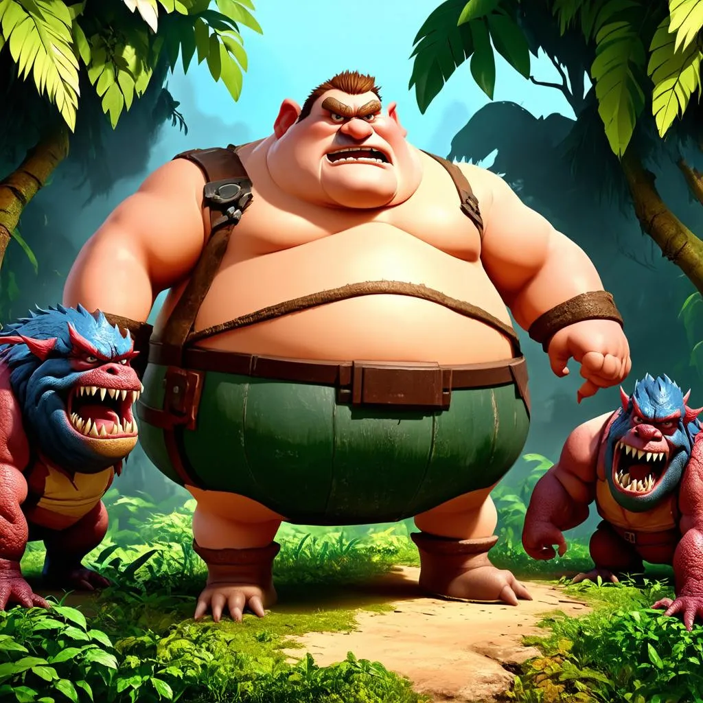 Gragas trong rừng