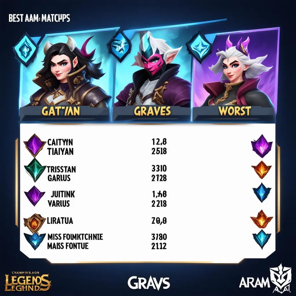 Graves ARAM matchups