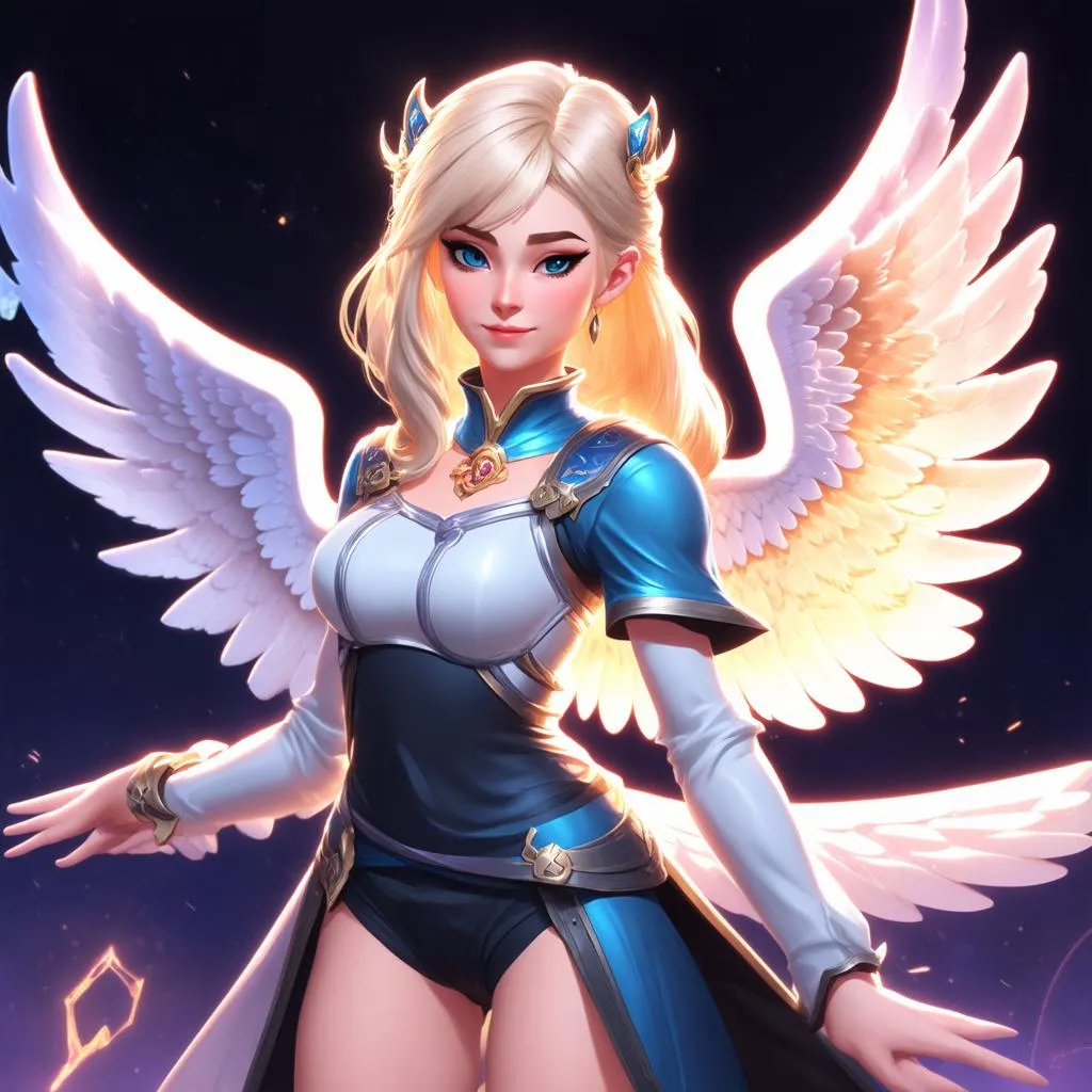 Gwen TFT Build Giáp Thiên Thần