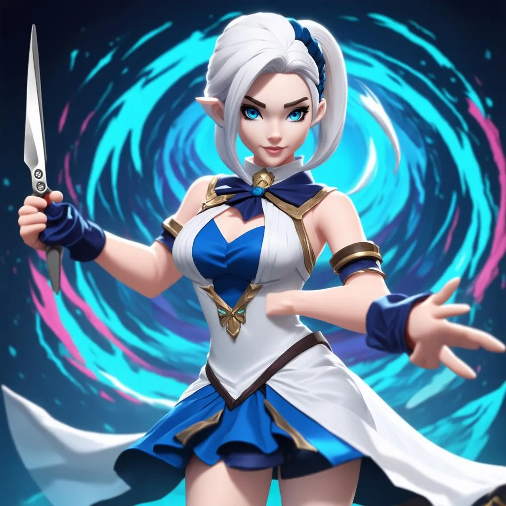 Gwen TFT Splash Art