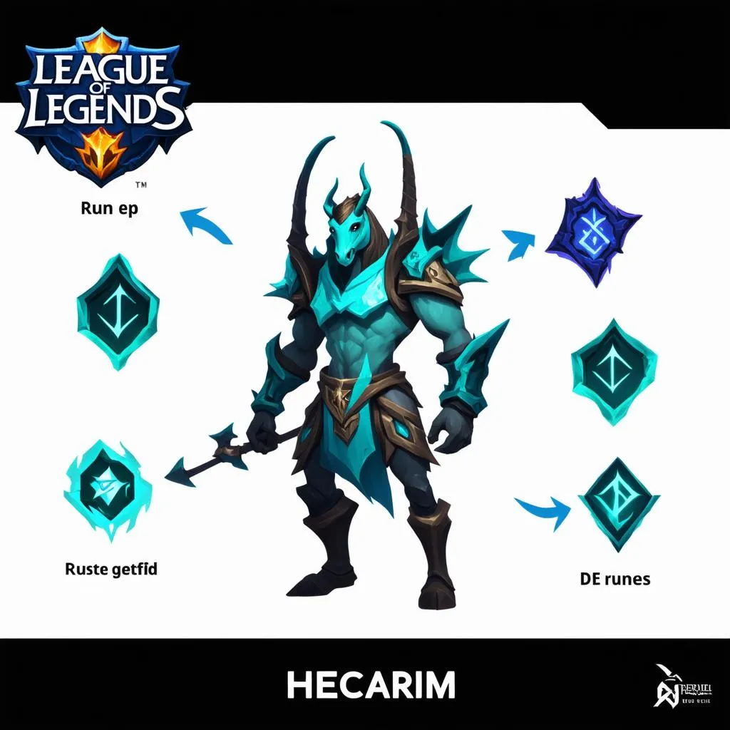 hecarim build ngọc bổ trợ