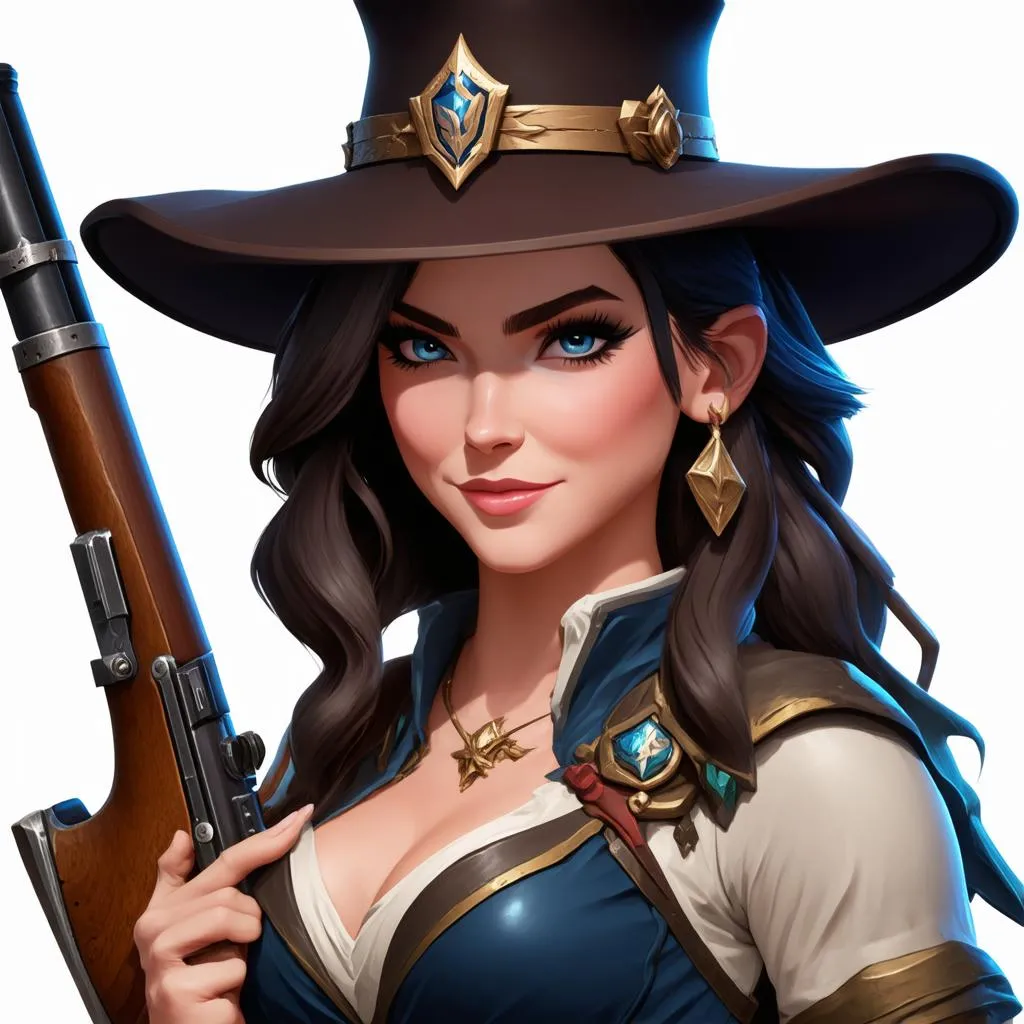 Caitlyn – Nữ Cảnh Sát Piltover Trong Thế Giới Liên Minh Huyền Thoại