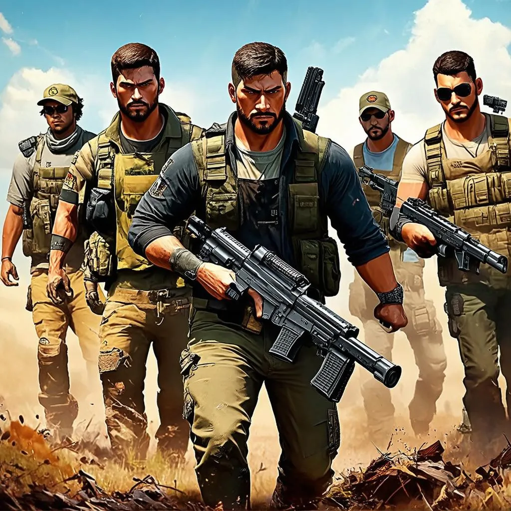 Hình nền điện thoại game PUBG