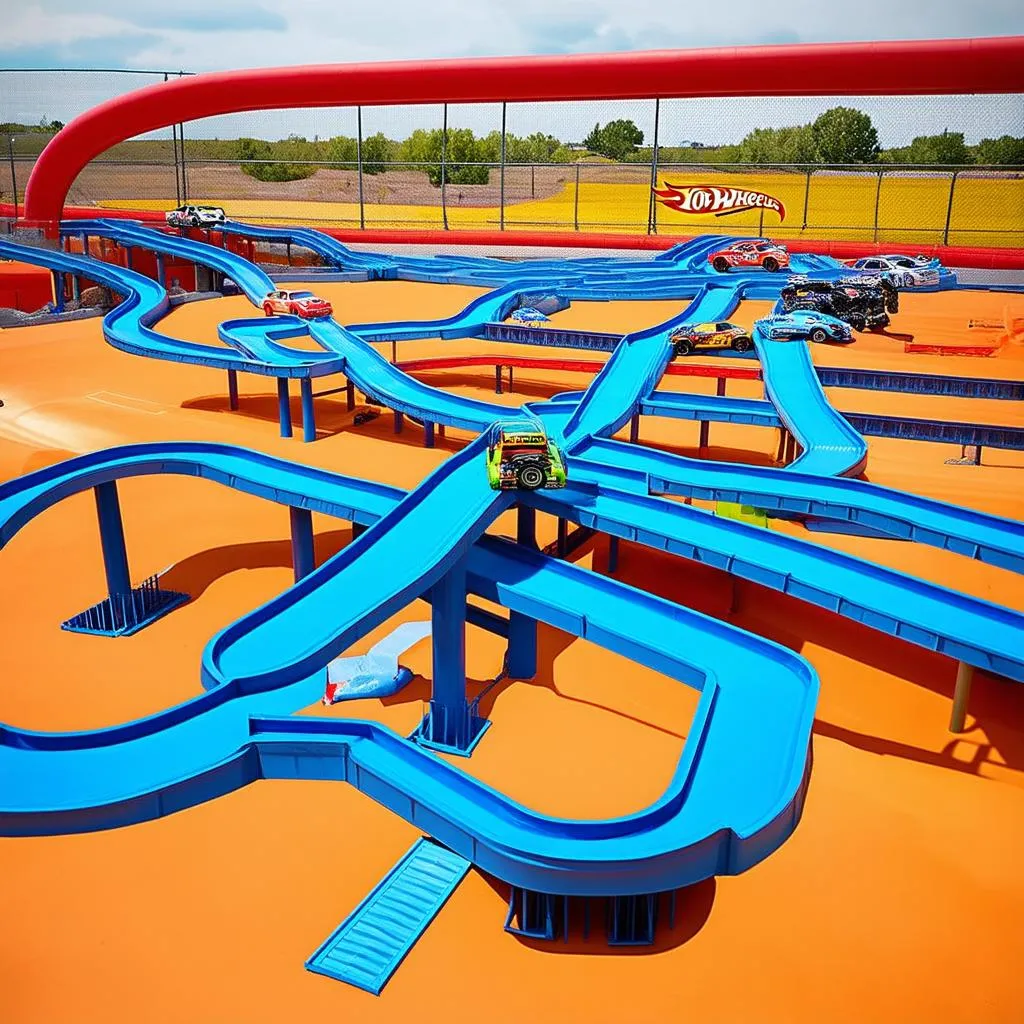 Hot Wheels Stunt Track Driver Track