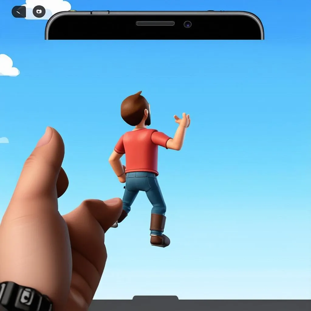 Trò chơi Human Fall Flat trên điện thoại Android