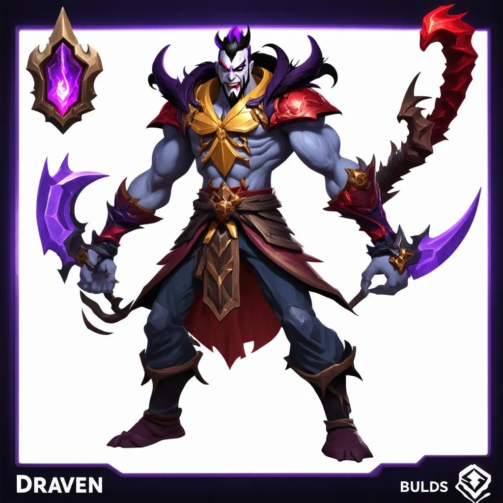 Hướng dẫn build Draven Probuilds