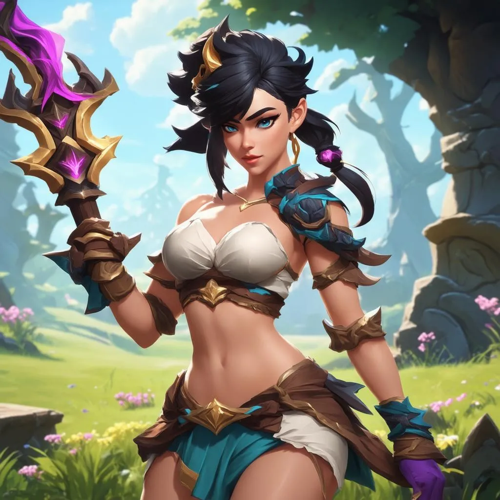 Hướng dẫn chơi Nidalee mid