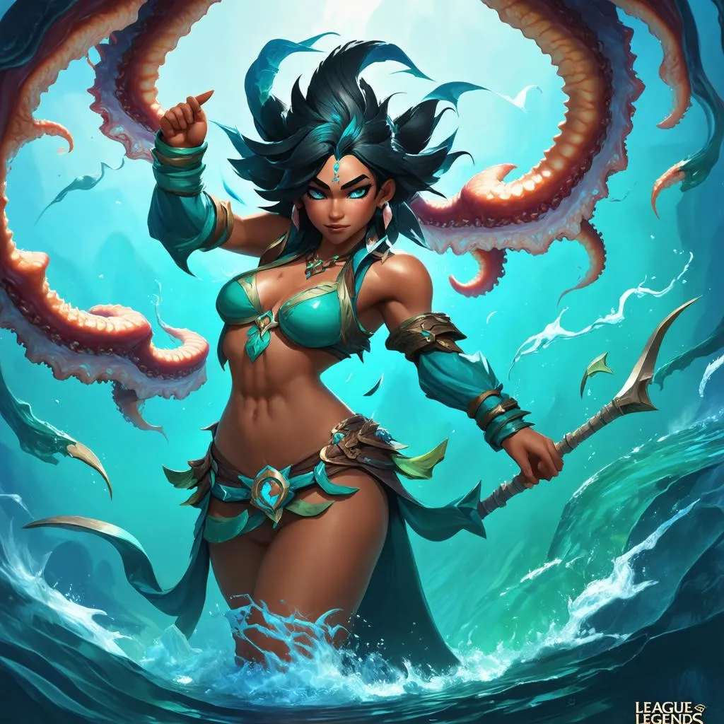 Illaoi Champion Splash Art