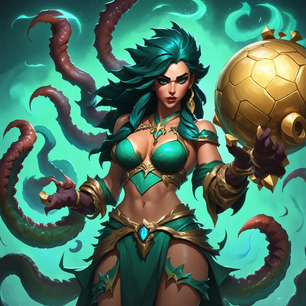 Illaoi trong Liên Minh Huyền Thoại