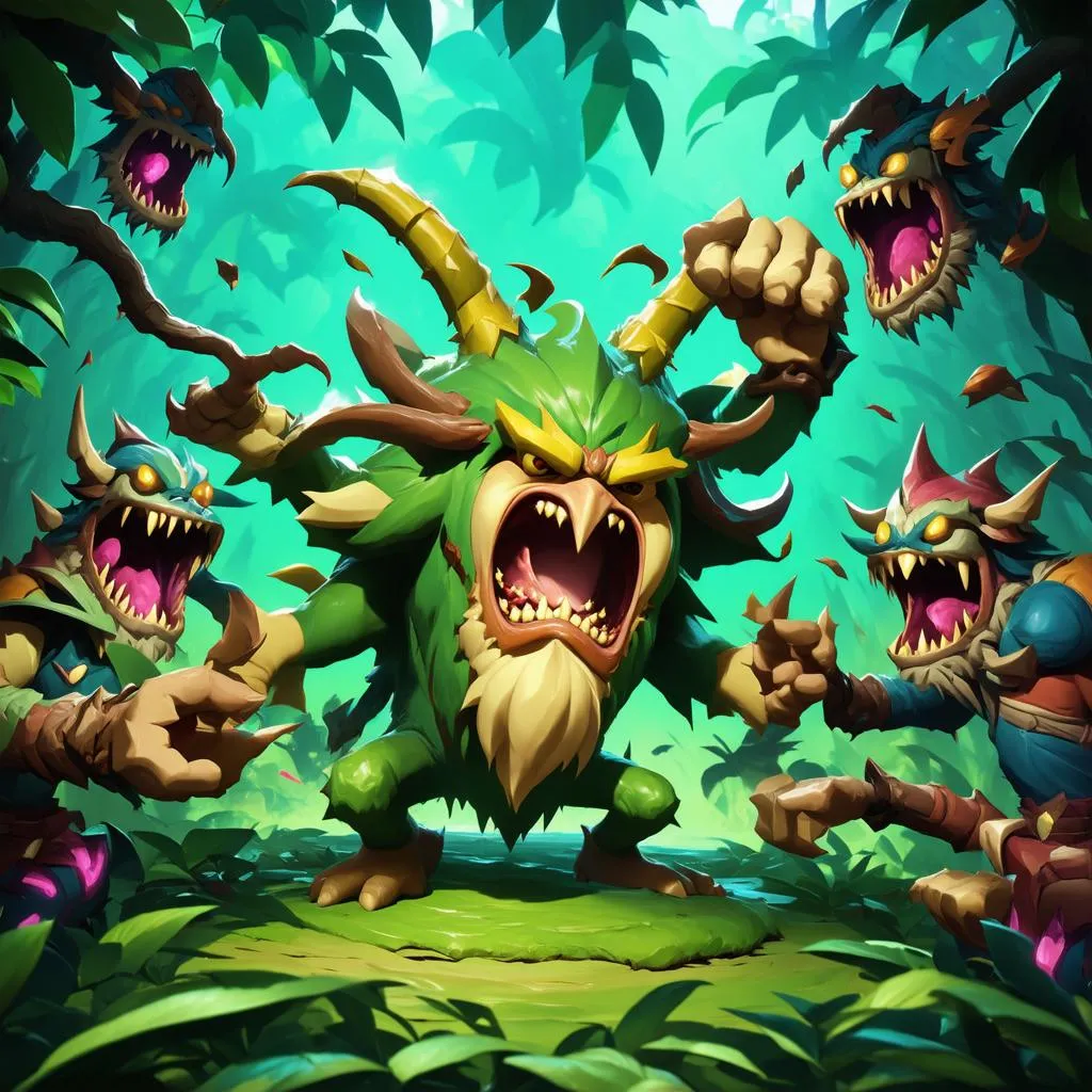 Ivern bị vây gank