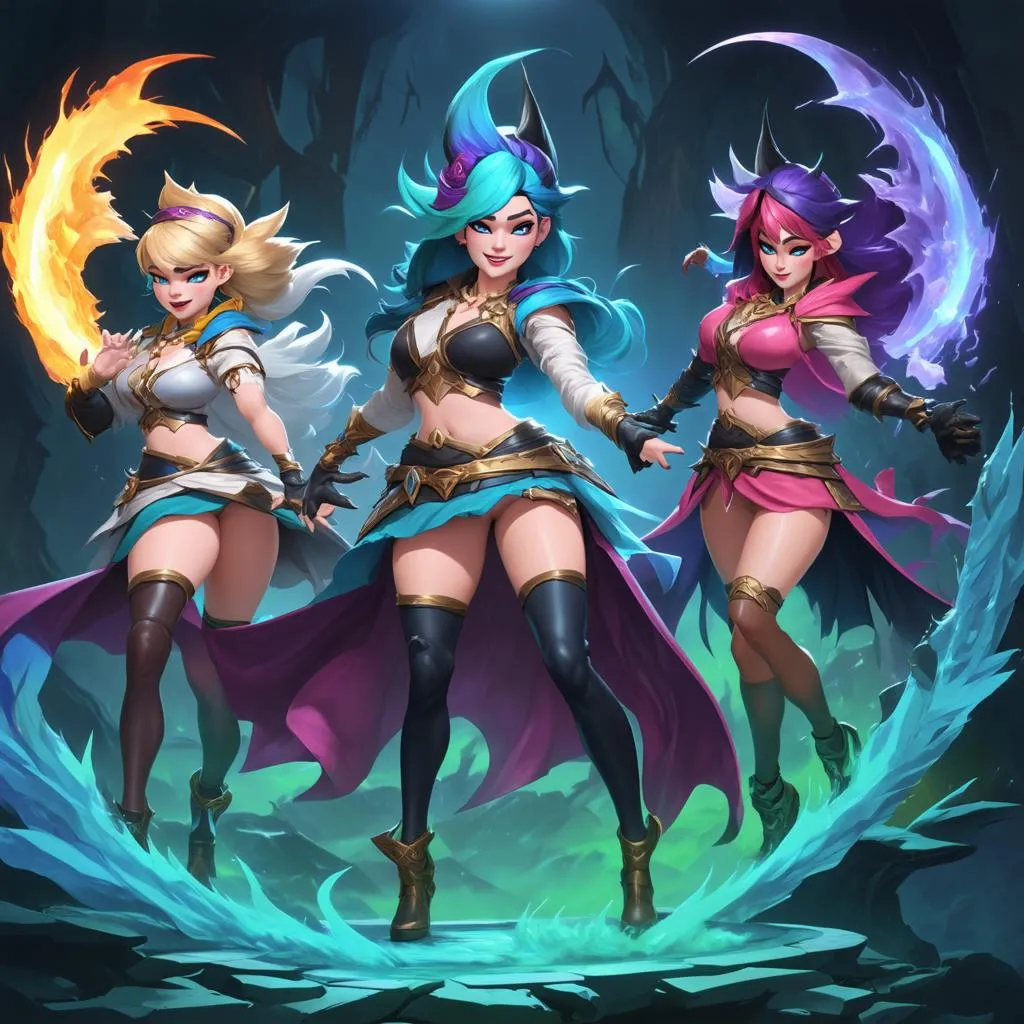 Janna, Lulu, Morgana khắc chế Tahm Kench