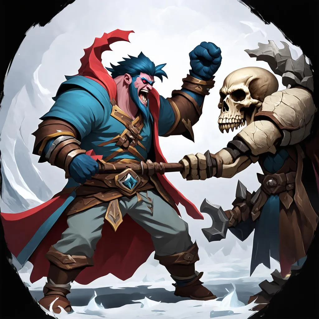 Jax đối đầu Yorick